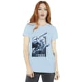 Miniatyrbild 2 av 3: Marvel Dam/Tjej Thor Love And Thunder Attack Boyfriend T-shirt i bomull