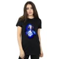 Miniatyrbild 2 av 3: Marvel Dam/Tjej Avengers Infinity War Cap Bucky Team Up Boyfriend T-shirt i bomull