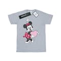 Miniatyrbild 1 av 3: Disney Minnie Mouse Love Heart T-shirt i bomull för flickor