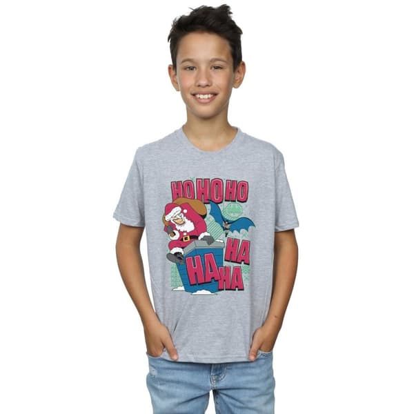 DC Comics T-shirt för pojkar med Batman och Joker Ha Ha Ha Ho Ho Ho