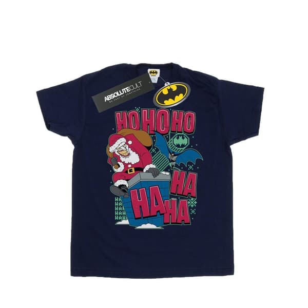 DC Comics T-shirt för pojkar med Batman och Joker Ha Ha Ha Ho Ho Ho
