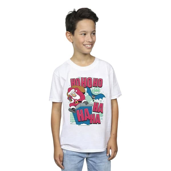 DC Comics T-shirt för pojkar med Batman och Joker Ha Ha Ha Ho Ho Ho