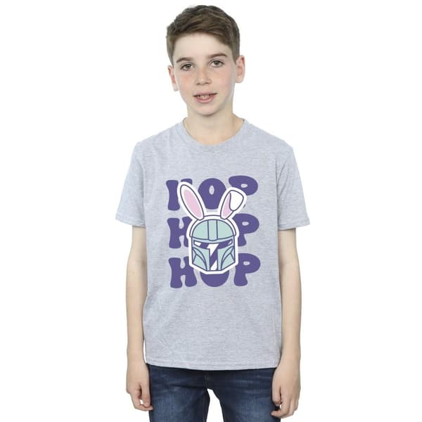 Star Wars Pojkar - The Mandalorian Hop Into påsk-T-shirt
