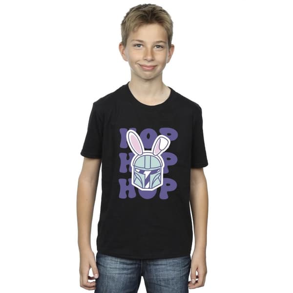Star Wars Pojkar - The Mandalorian Hop Into påsk-T-shirt