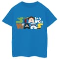 Miniatyrbild 1 av 3: Star Wars T-shirt i bomull med karaktärslogo för flickor