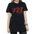 Pikkukuva 3 / 5: The Police Womens/Ladies Ghost Icon Cotton Boyfriend T-Shirt