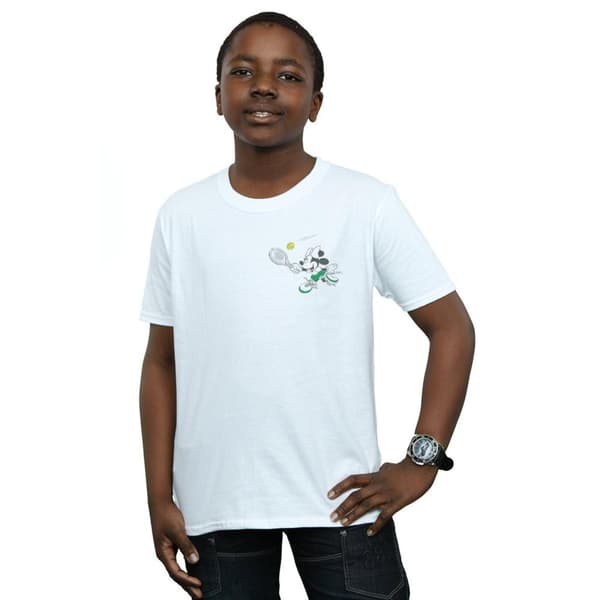 Disney Minnie Mouse Tennis T-shirt med brösttryck för pojkar