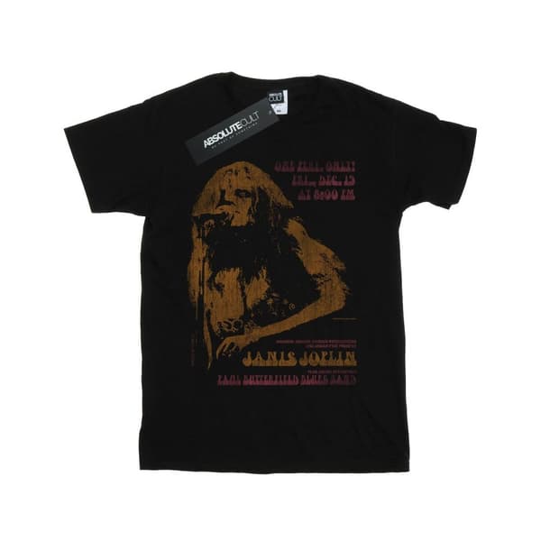 Janis Joplin Girls Madison Square Garden Cotton T-Shirt