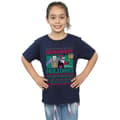 Miniatyrbild 2 av 3: DC Comics Joker och Harley Quinn Ha Ha Happy Holidays T-shirt i bomull för flickor