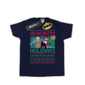 Miniatyrbild 1 av 3: DC Comics Joker och Harley Quinn Ha Ha Happy Holidays T-shirt i bomull för flickor