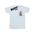 Miniatyrbild 1 av 3: Marvel T-shirt i bomull med brösttryck och tatuering av Black Widow för flickor