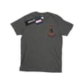 Miniatyrbillede 1 af 3: Marvel Girls Black Widow Tattoo Breast Print Cotton T-Shirt