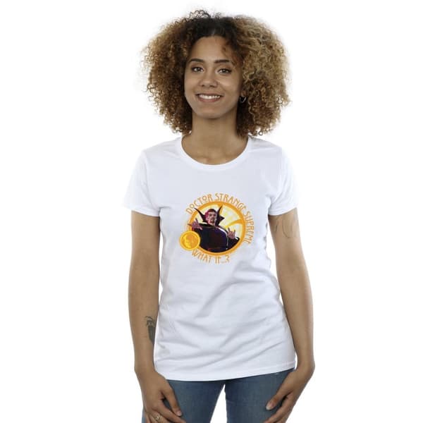 Marvel Womens/Ladies What If Supreme Dr Strange Cotton T-Shirt