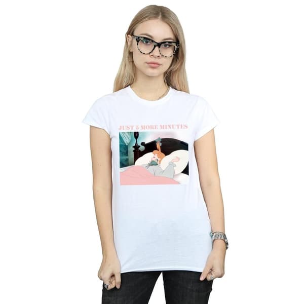 Disney Womens/Ladies Princess Just Five More Minutes Cotton T-Shirt