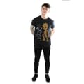 Miniatyrbillede 4 af 5: Marvel Mens Guardians Of The Galaxy I Am Groot Scribbles T-Shirt