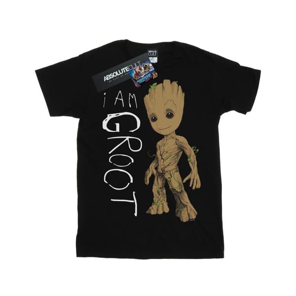 Marvel Mens Guardians Of The Galaxy I Am Groot Scribbles T-Shirt