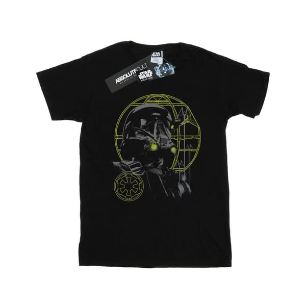 Star Wars Mens Rogue One Death Trooper Protector T-Shirt Black 3XL