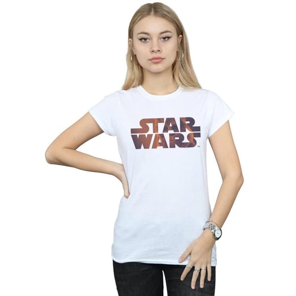 Star Wars Womens/Ladies Chewbacca Logo Cotton T-Shirt