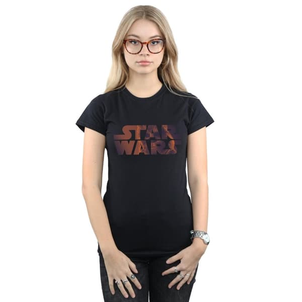 Star Wars Womens/Ladies Chewbacca Logo Cotton T-Shirt