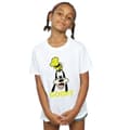 Miniatyrbild 2 av 3: Disney T-shirt i bomull med Goofy-ansikte för flickor