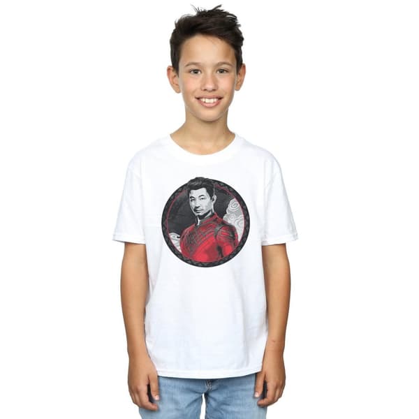 Marvel Boys Shang-Chi And The Legend Of The Ten Rings Red Ring T-Shirt