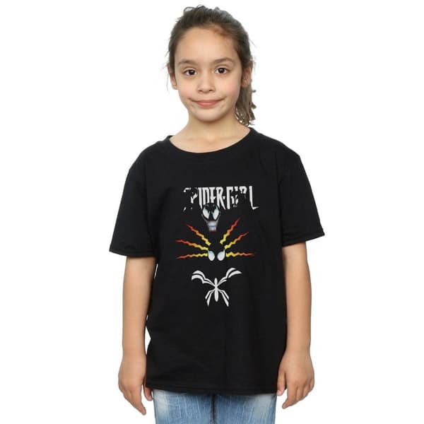 Marvel Spider-Girl Spider Sense bomulls-T-shirt för flickor