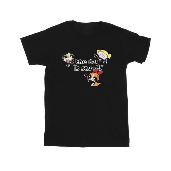 The Powerpuff Girls Girls The Day Is Saved Cotton T-Shirt