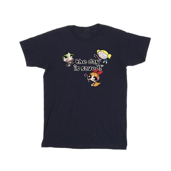 The Powerpuff Girls Girls The Day Is Saved Cotton T-Shirt