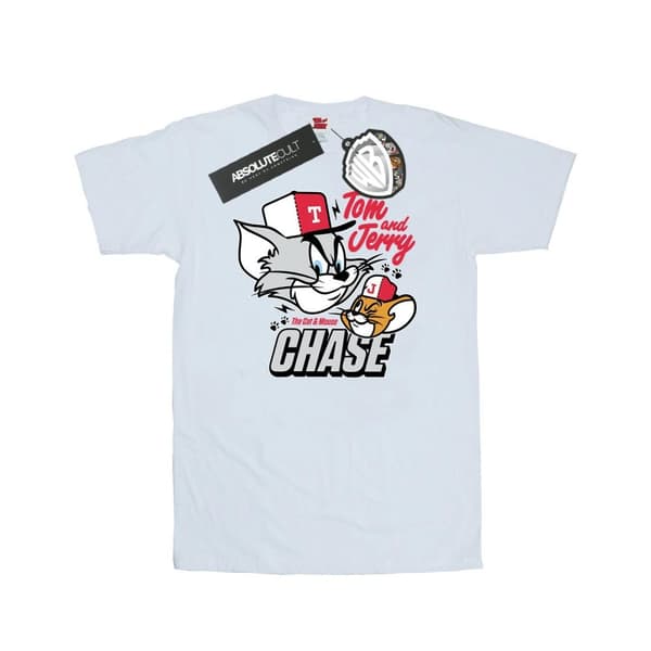 Tom And Jerry Chase T-shirt med katt och mus för herrar