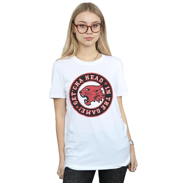 Disney Womens/Ladies High School Musical The Musical Head In The Game Cotton Boyfriend T-Shirt