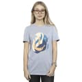 Miniatyrbild 2 av 4: Disney Dam/Tjej Den lilla sjöjungfrun Colour Silhouettes Boyfriend T-shirt i bomull