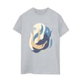 Miniatyrbild 1 av 4: Disney Dam/Tjej Den lilla sjöjungfrun Colour Silhouettes Boyfriend T-shirt i bomull
