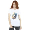 Miniatyrbild 2 av 4: Disney Dam/Tjej Den lilla sjöjungfrun Colour Silhouettes Boyfriend T-shirt i bomull