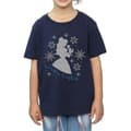 Miniatyrbillede 3 af 5: Disney Princess Girls Belle Winter Silhouette Cotton T-Shirt
