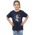 Miniatyrbillede 2 af 5: Disney Princess Girls Belle Winter Silhouette Cotton T-Shirt