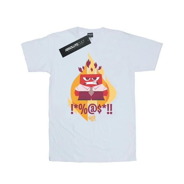 Disney Mens Inside Out Fired Up T-Shirt