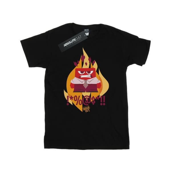 Disney Mens Inside Out Fired Up T-Shirt