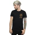 Miniatyrbilde 2 av 3: Marvel Mens Loki Horn Logo Faux Pocket T-Shirt