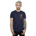 Miniatyrbilde 2 av 3: Marvel Mens Loki Horn Logo Faux Pocket T-Shirt