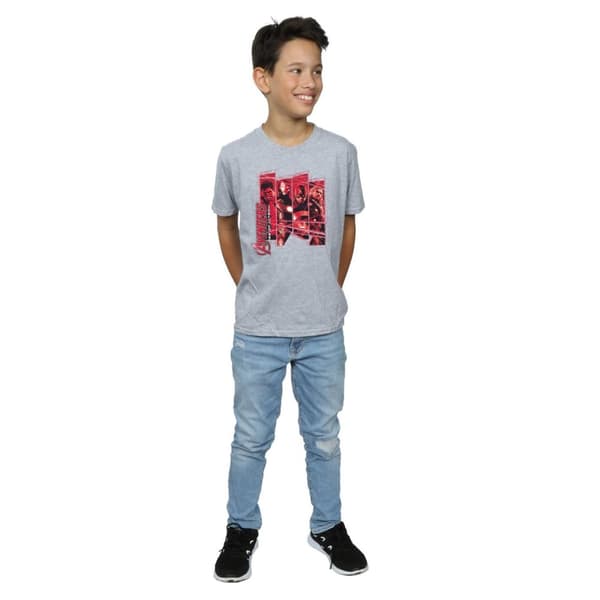 Marvel T-shirt med collage av Avengers-laget för pojkar