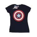 Pikkukuva 1 / 3: Marvel Womens/Ladies Captain America Civil War Shield Cotton T-Shirt