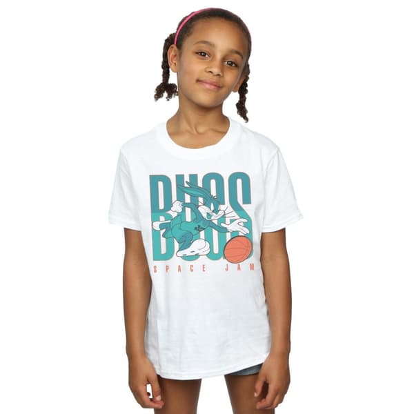 Space Jam: A New Legacy Girls Balling Bugs Alt Cotton T-Shirt