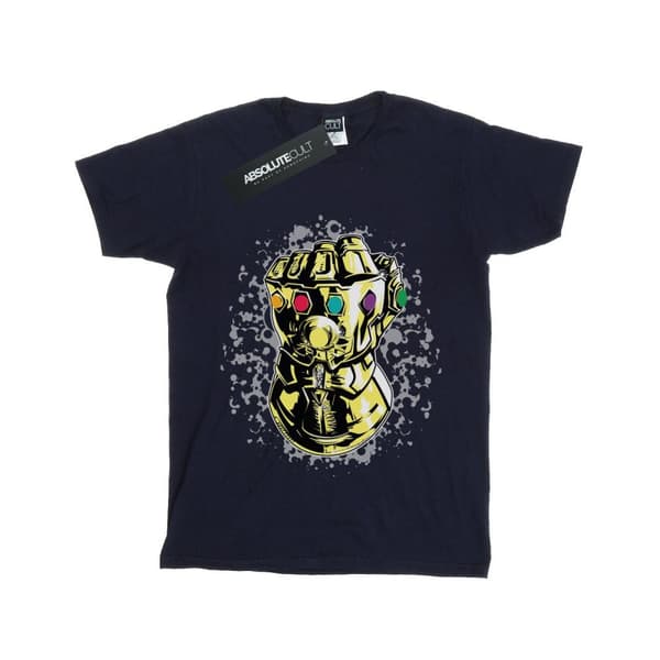 Marvel Girls Avengers Infinity War Thanos Fist Cotton T-Shirt