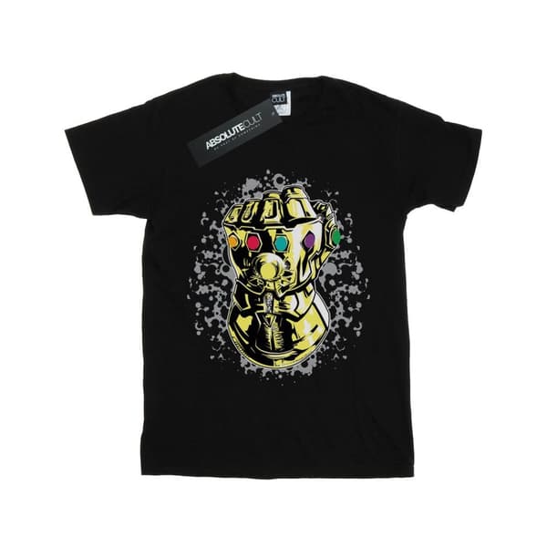 Marvel Girls Avengers Infinity War Thanos Fist Cotton T-Shirt