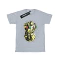 Miniatyrbillede 1 af 5: Marvel Girls Avengers Infinity War Thanos Fist Cotton T-Shirt