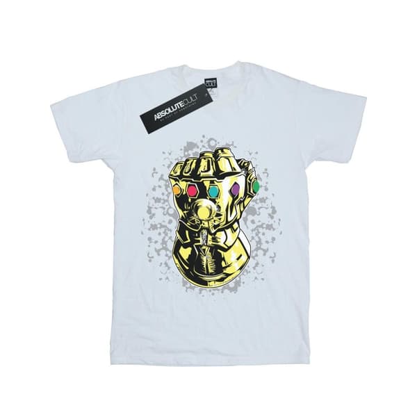 Marvel Girls Avengers Infinity War Thanos Fist Cotton T-Shirt