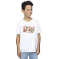 Miniatyrbild 2 av 3: Elf T-shirt för pojkar Santa Fa La La