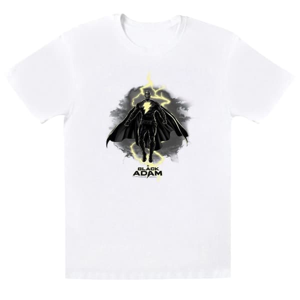DC Comics Boys Black Adam Hovering Bolt T-Shirt