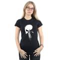 Miniatyrbild 2 av 3: Marvel Dam/Tjej The Punisher Spray Skull Bomulls-T-shirt