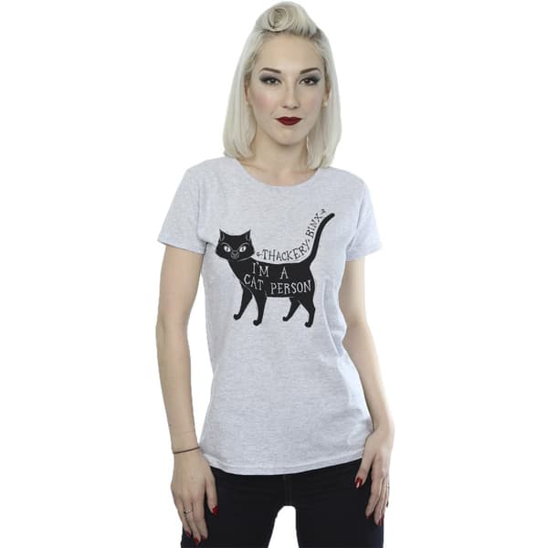 Disney Hocus Pocus A Cat Person - bomulls-T-shirt för kvinnor/damer